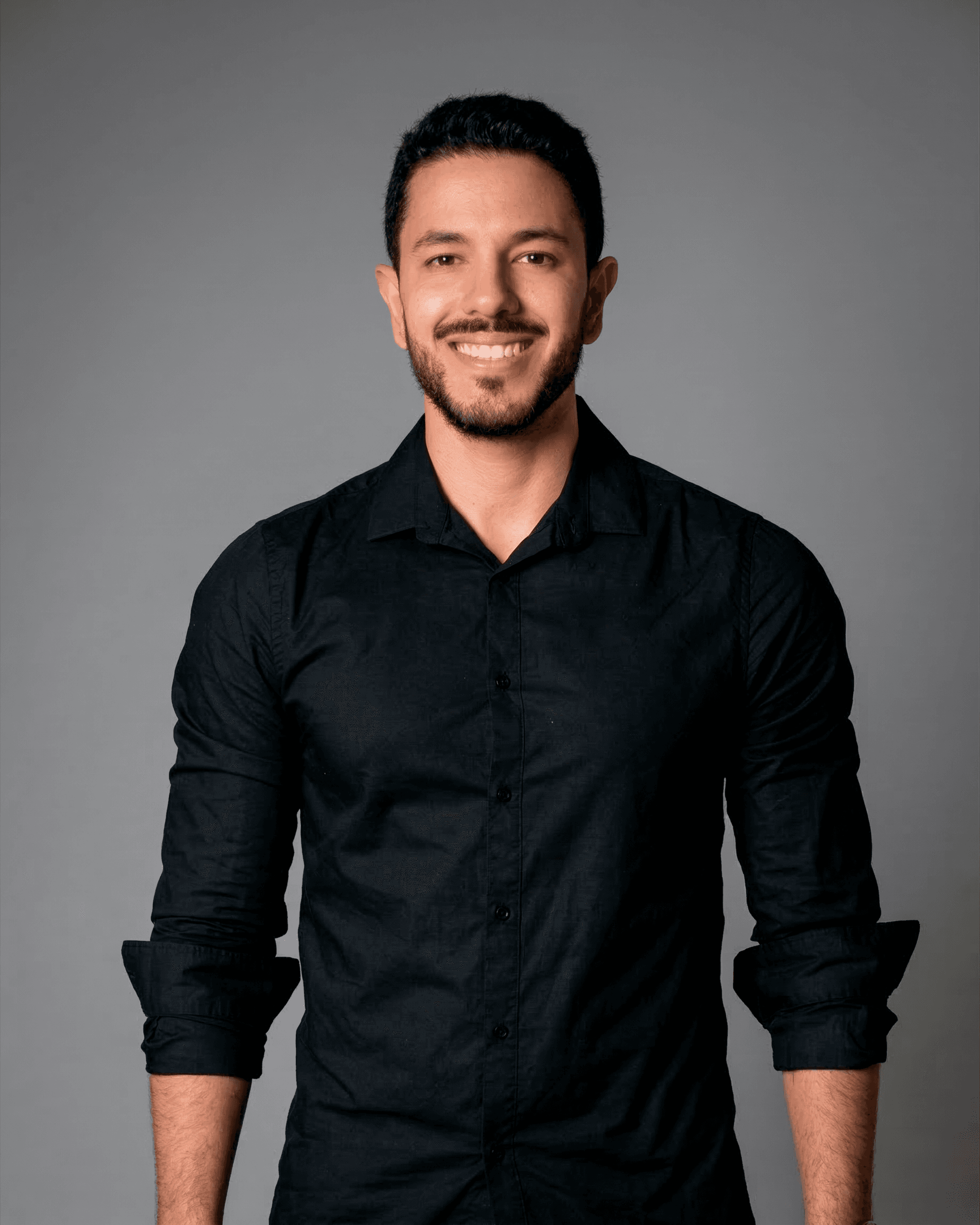 Retrato do nutricionista Gabriel Mello